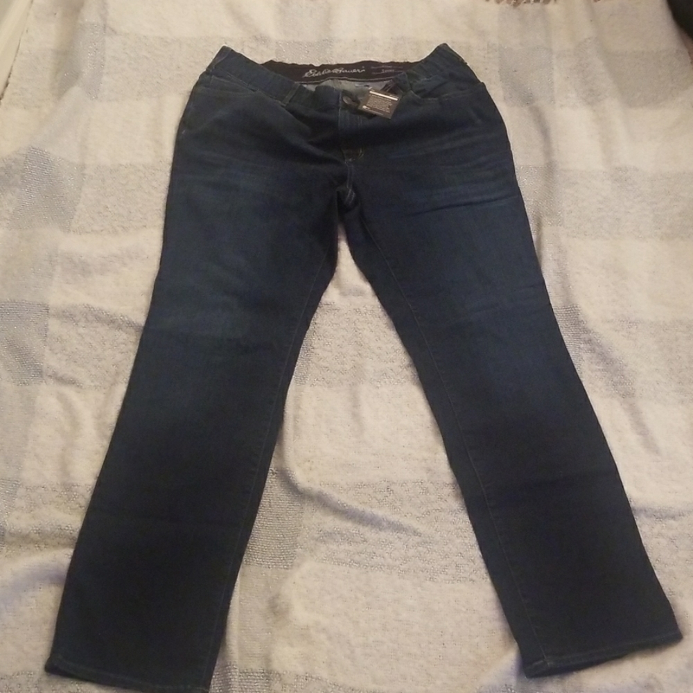 Eddie Bauer Curvy straight Jeans